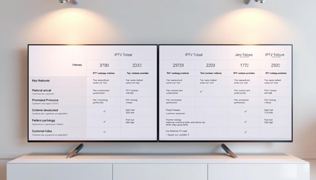 Vergelijk IPTV Totaal met Top Providers in NL 2025